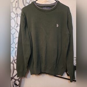 U.S. Polo Assn.Green Sweater